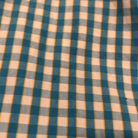 Men’s Classic Penguin Button-down shirt in blue gingham - Picture 4 of 4